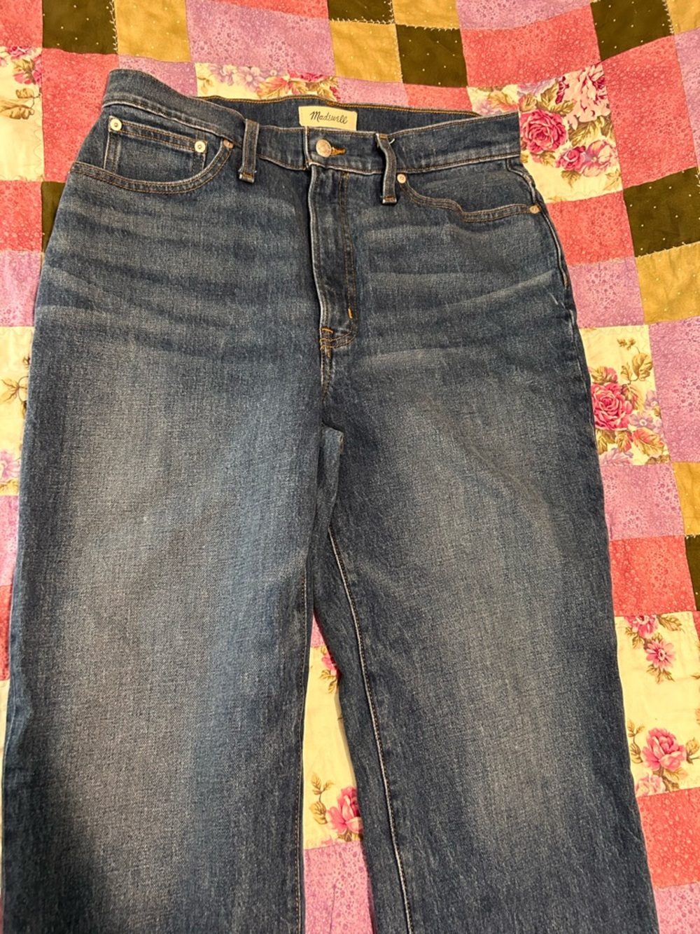 Madewell The Perfect Vintage Straight Jeans Size 30